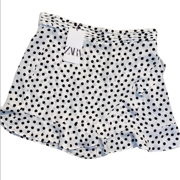 Zara Pants - Zara • High Waisted Skort NWT